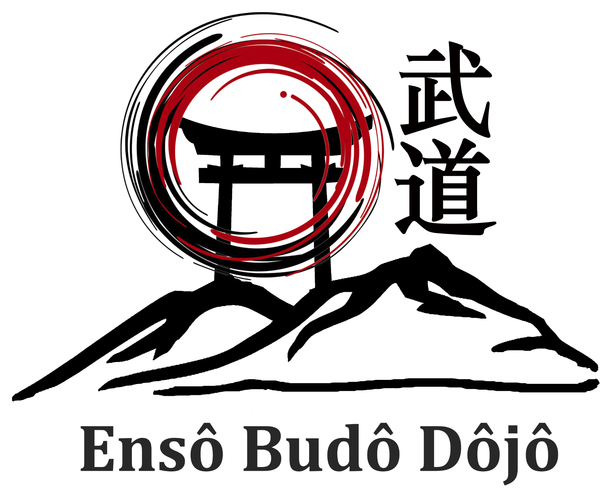 Logotipo oficial de Ensō Budō Dōjō