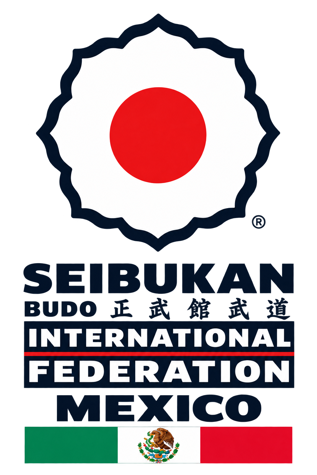 Logotipo oficial de Seibukan Budō México